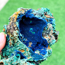 195g Natural Azurite Malachite Crystal Mineral Rough Specimen Healing picture