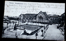 61529 Ak Railway Station Aachen 1918 Park picture