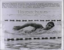 1957 Press Photo Biill Woolsey NCAA Swim Championship Chapel Hill North Carolina picture