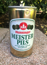 Vintage Henninger Meister Pils 12oz Beer Pull Tab Can picture