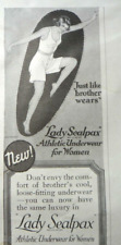 1918 Forhan's Gums - Lady Sealpax Underwear Magazine Print Ad vintage ephemera picture