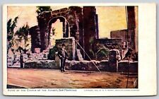 Postcard Ruins of the Church of the Advent, San Francisco CA c1906 P117 picture