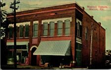 EARLY 1900'S. MASONIC TEMPLE. MARION, ALABAMA. POSTCARD DB21 picture