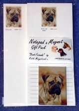 New Bullmastiff List Pad Note Pad & Magnet Set Gift Pack By Ruth Maystead picture