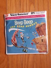 Sealed 1967 Vintage Looney Tunes Wile E Coyote Beep Road Runner Viewmaster GAF picture