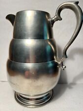 Large Pewter Pitcher Vintage picture