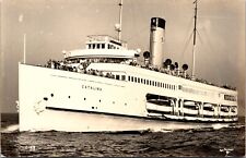 Vintage RPPC Real Photo California Cruise Ship Catalina picture