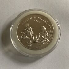 Alice in Wonderland ￼1 Troy oz. Disney MASTERPICES .999 Silver picture