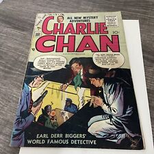 Charlie Chan #7 1955 Charlton Comic Book Decent Shape picture