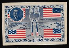 GR8 Graphics WWI Honor 2 Prez Woodrow Wilson Patriotic Postcard Brussels Belgium picture