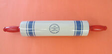 VINTAGE ROLLING PIN RED WING STONEWARE w/RED HANDLES 1998 RED WING, MINN. picture
