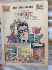 1942 The Spirit comic strip picture