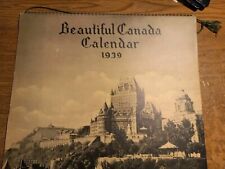 1939 calendar Beautiful Canada black and white photos of locations in Canada picture