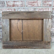 Vintage Rustic Farmhouse Wood Picture Frame Fits 9
