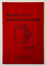 1957 Private Pilot Examination Guide Merrell Aviation School Boeing Seattle WA picture