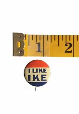 I Like Ike Political Campaign Pinback Button President  1958 Dwight Eisenhower  picture