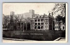 Columbus OH-Ohio, Grant Hospital, Antique, Vintage c1912 Souvenir Postcard picture