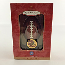 Hallmark Keepsake Christmas Ornament Football NFL Collection Washington Redskins picture