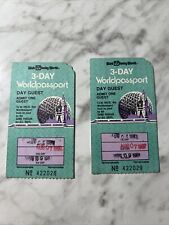Vintage Disney World Tickets 1987 picture