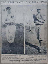 1913 Chicago Sports Page - New York Giants Recruit Jim Thorpe, Ty Cobb picture