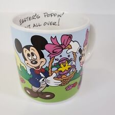 Vintage Disney Applause Easter Mug Minnie, Mickey, & Pluto Cup picture