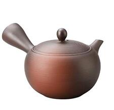 Japanese Teapot Kyusu Tokoname Youhen Clay Teapot 11.8 Fluid Ounces Fusen L161 ( picture