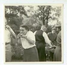 c1940s China photo from missionary collection - missionaries eating on picnic picture