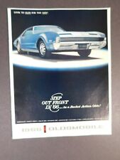 1966 Oldsmobile Toronado Ninety-Eight Cutlass Supreme Vista Color Sales Brochure picture