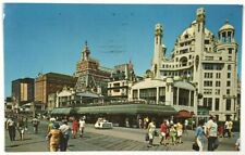 Postcard Atlantic City NJ Hotels Shops Tourists Boardwalk 1970's New Jersey  picture