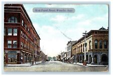 1909 West Fourth Street View Buildings Waterloo Iowa IA Antique Postcard picture