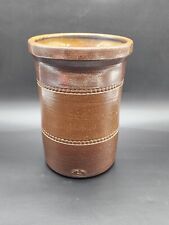 Vintage Bendigo Pottery K.C. Pot Canister Large Brown Australia picture