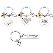 1pc Inspirational Thank You Keyring Keychain Gift for Teacher Colleagues Nursery picture