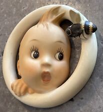 Vintage Goebel M.J. Hummel Figurine Ba-Bee-Ring Baby Boy 30/0 A Wall Plaque picture