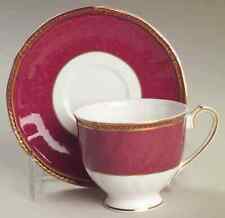 Wedgwood Crown Ruby Demitasse Cup & Saucer 1371718 picture
