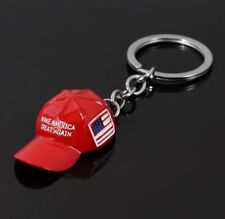 10 PCS MAGA Make America Great Again Hat American Flag Keychain - TRUMP 2024  picture