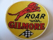 VINTAGE   GILMORE    OIL GAS GASOLINE PATCH EMBROIDERED NOS NEW STOCK  picture