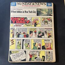 (104) Dick Tracy 1974-1975 Sunday Pages by Chester Gould Complete Years 10”x14” picture