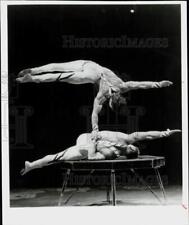 1991 Press Photo Big Apple Circus Performers - srp33871 picture