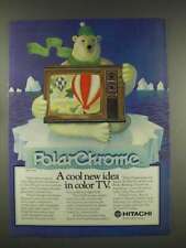1976 Hitachi Model CT-926 Television Ad - PolarChrome picture