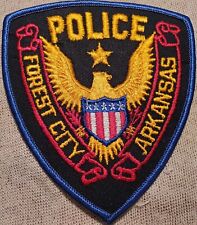 AR Forest City Arkansas Police Shoulder Patch picture