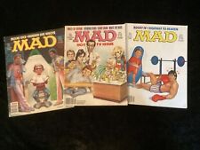 (3) VINTAGE 1986 MAD MAGAZINES- ROCKY, BILL COSBY, HIGHWAY TO HEAVEN picture