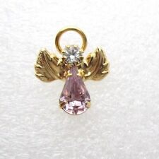 Winged Pink Angel Lapel Pin (B861) picture