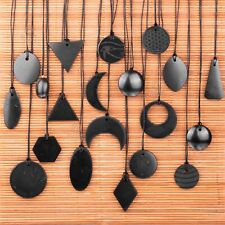 Shungite Pendants - A variety of styles Choose your Own Shungite Necklace Tolvu picture