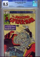 AMAZING SPIDER-MAN #205 CGC 8.5, 1980 NEWSSTAND EDITION 4TH BLACK CAT APPEARANCE picture