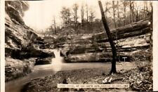 RPPC Upper Falls At Old Man's Cave Hocking County, Ohio picture