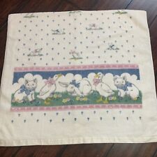 Vintage Fieldcrest Bath Towel Geese Pigs Bunny Howard Kaplan's French Country picture