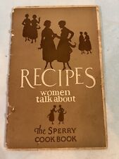 VTG 1940s Recipes Women Talk About: The Sperry Cookbook  picture
