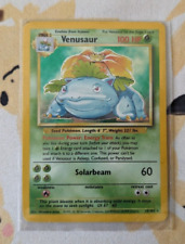 Pokémon TCG Venusaur Base Set 15/102 Unlimited Holo Rare - Played picture