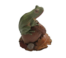 Tom Clark gnome Tim Wolfe charmers miniature frog figurine 