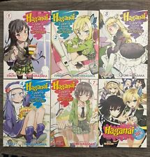 Haganai: I Don't Have Many Friends Manga Vol. 1-4, 7 + 50% More Fail *English picture